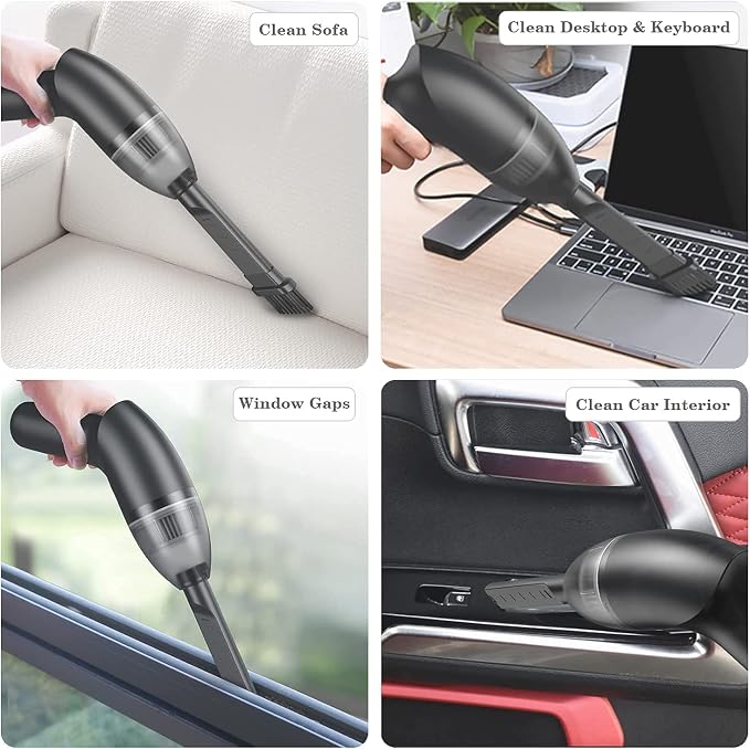 Mini Vacuum Cleaner-Rechargeable, Desk Vacuum Cleaner - Image 6