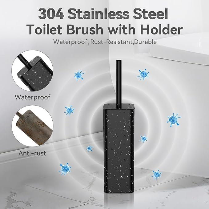 DOWRY Toilet Bowl Brush and Holder - Image 2