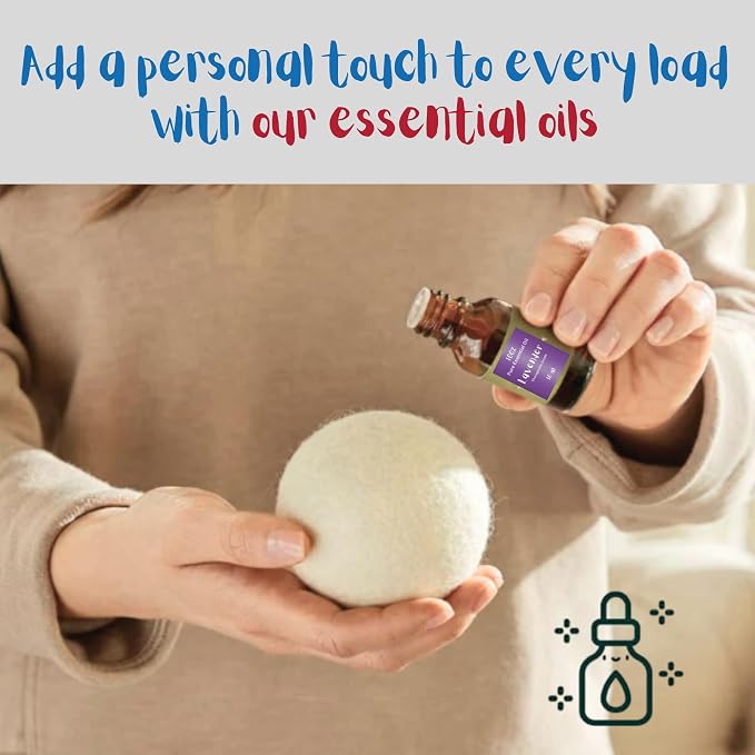 Wool Dryer Balls Organic Premium | Handcrafted Animal Collection A | 6 Balls XL - Image 6
