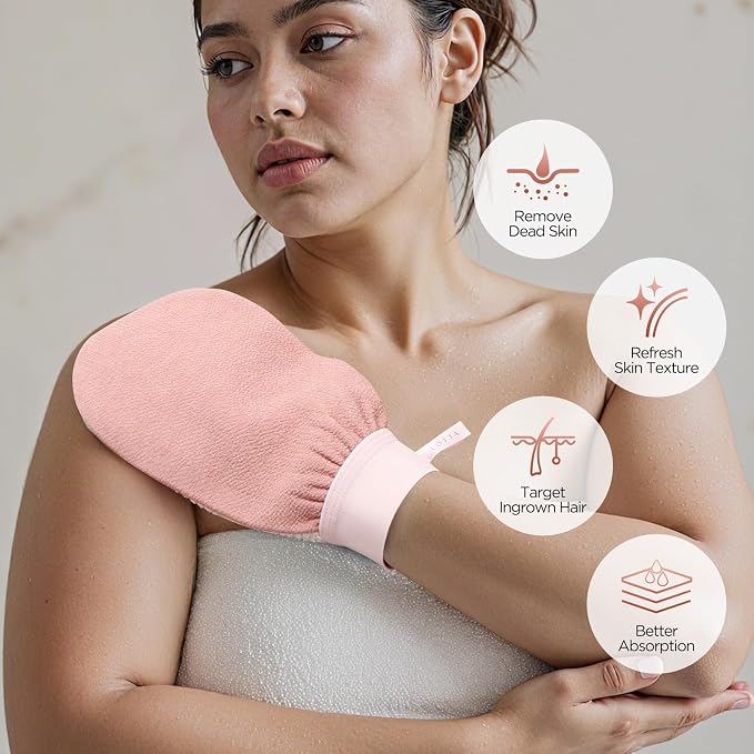 LOTTA Dual-Sided Exfoliating Gloves - Image 2