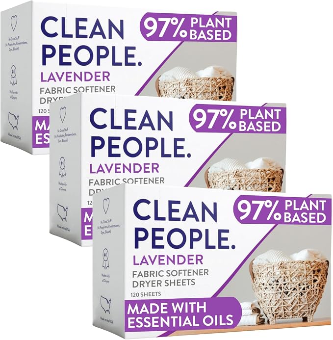The Clean People Fabric Softener Sheets by CleanPeople