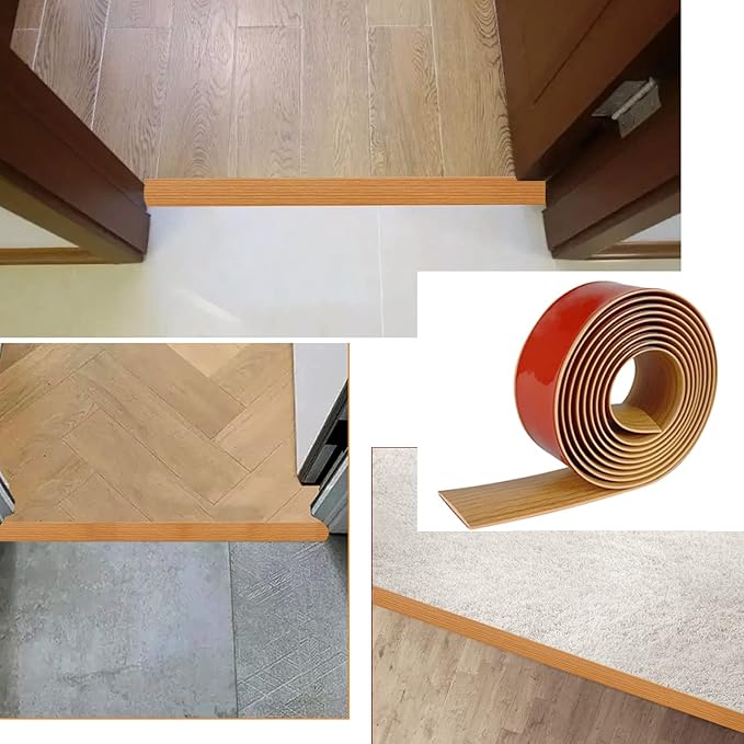 Floor Transition Strip & Self Adhesive Floor Vinyl Floor Edge Trim Laminate - Image 5