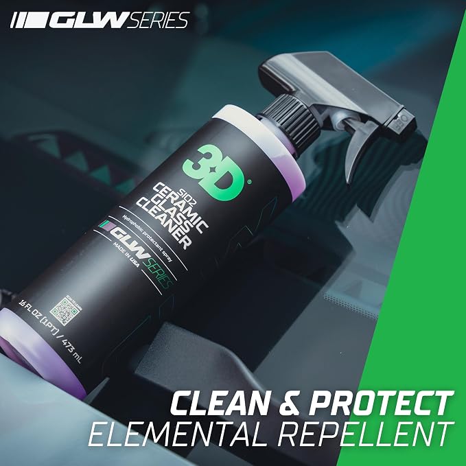 3D SiO2 Ceramic Glass Cleaner, GLW Series | Water & Rain Repellent | - Image 8