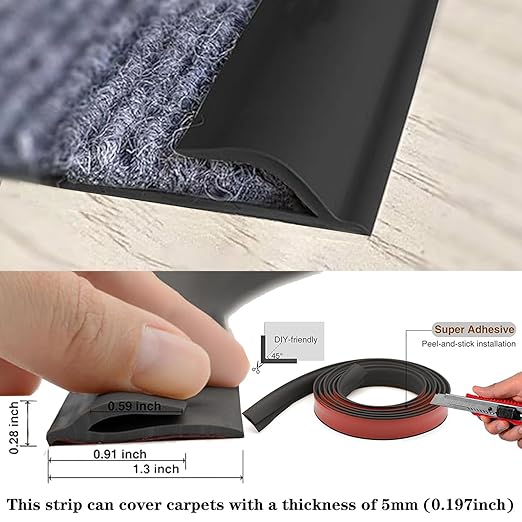 Self Adhesive Carpet Transition Strip - Image 2