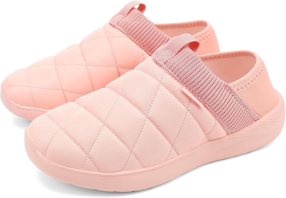KUBUA Slippers for Men and Womens Indoor House Shoes Plush Slip on Outdoor - Image 6