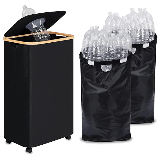 Recycling Bin for Kitchen, Indoor Home Recycle Bins by iEGrow