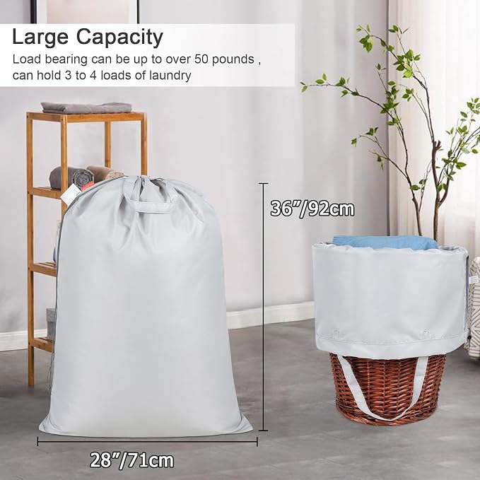Polecasa Heavy Duty Large Laundry Bag - Image 4