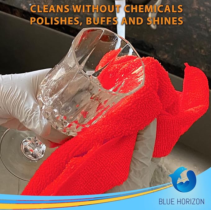 Microfiber Cleaning Towels, 3 Dozen Commercial and Household Bulk Pack - Image 6