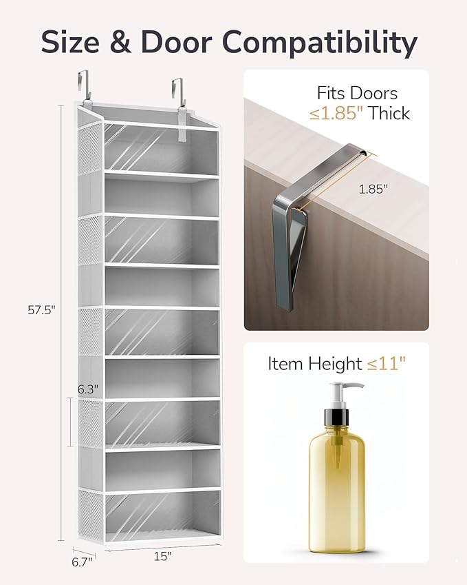 ULG 1-Pack Over Door Organizer - Image 2