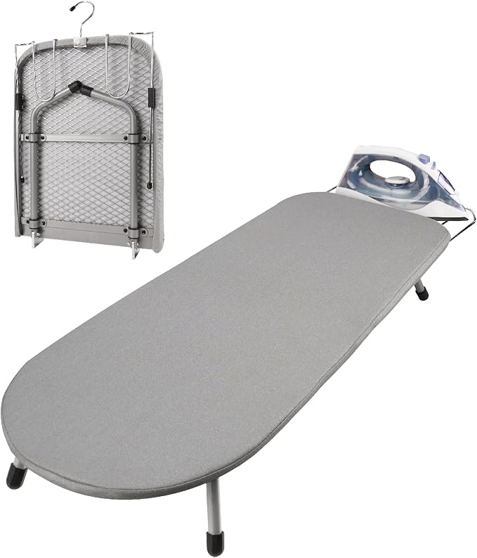 Metal Tabletop Ironing Board by OMUACHIP