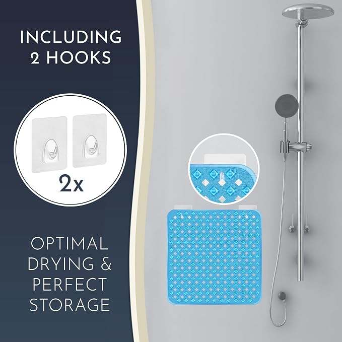 Homerella Anti Slip Shower Mat | Anti Mold Non Slip Bathtub Mat - Image 4