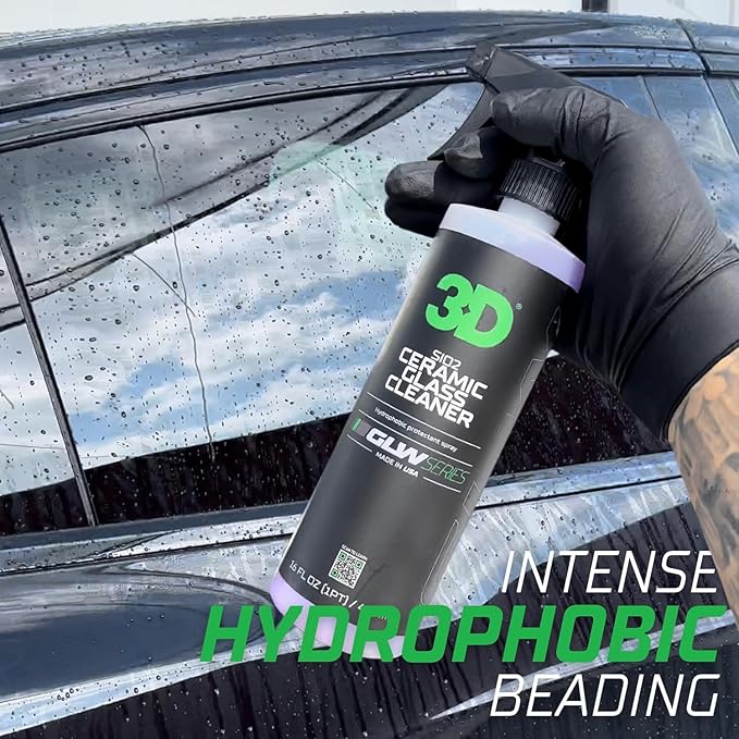 3D SiO2 Ceramic Glass Cleaner, GLW Series | Water & Rain Repellent | - Image 5