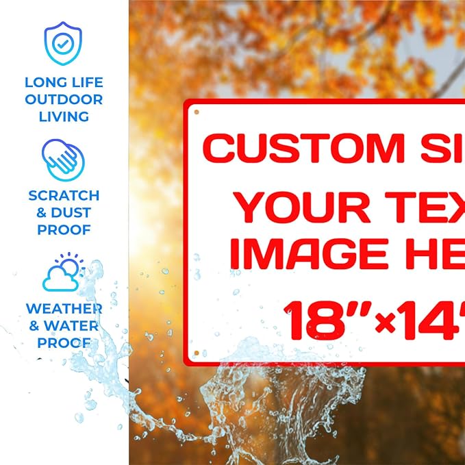 Custom Aluminum Weatherproof Metal Signs - Image 3