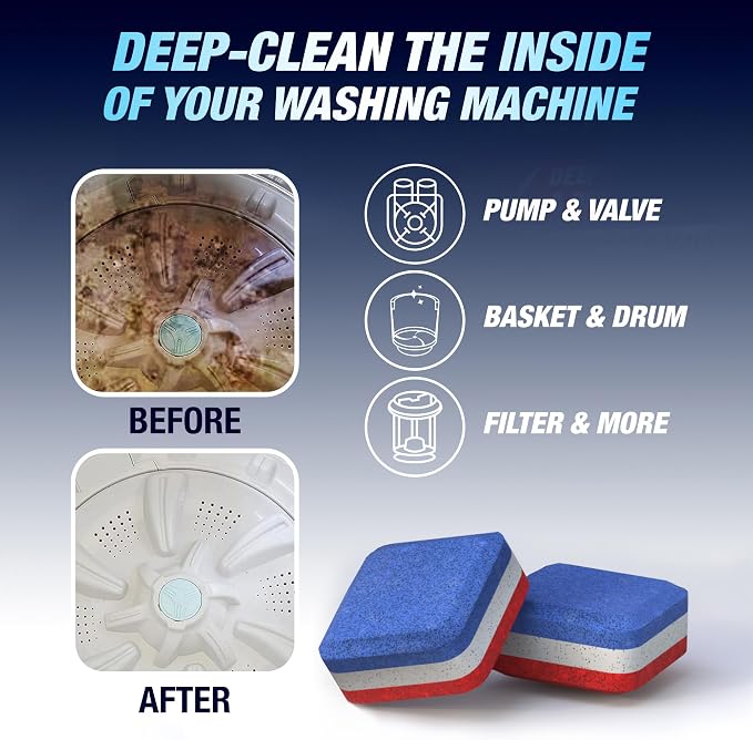 Washing Machine Cleaner Tablets 14 Pack - Image 2