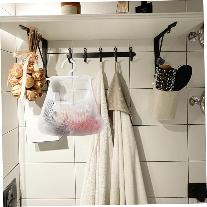 Cabilock 3pcs Mesh Hanging Bag Travel Underwear Organizer Bag Hand Inserts - Image 6