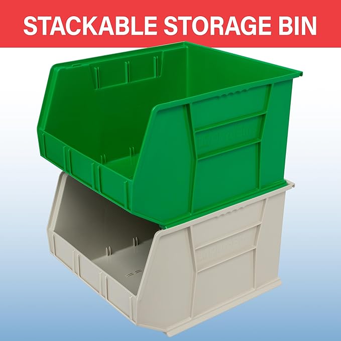 Akro-Mils 30270 AkroBins Plastic Storage Bins, Space-Saving Stackable Bins - Image 4