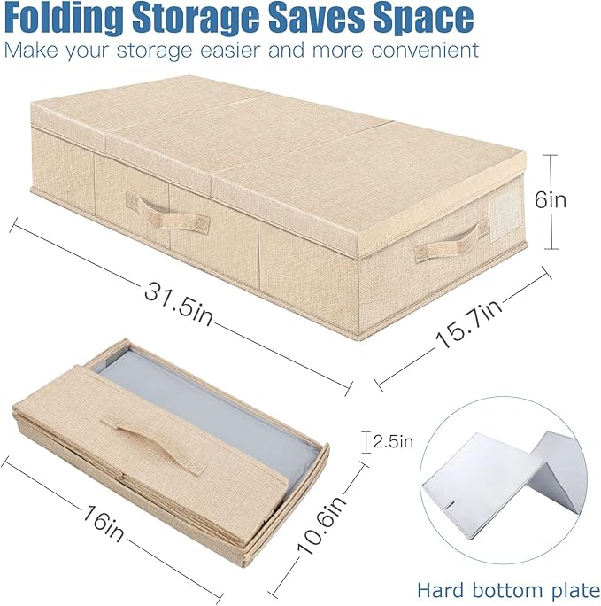 Underbed Storage Containers Bin - Image 2