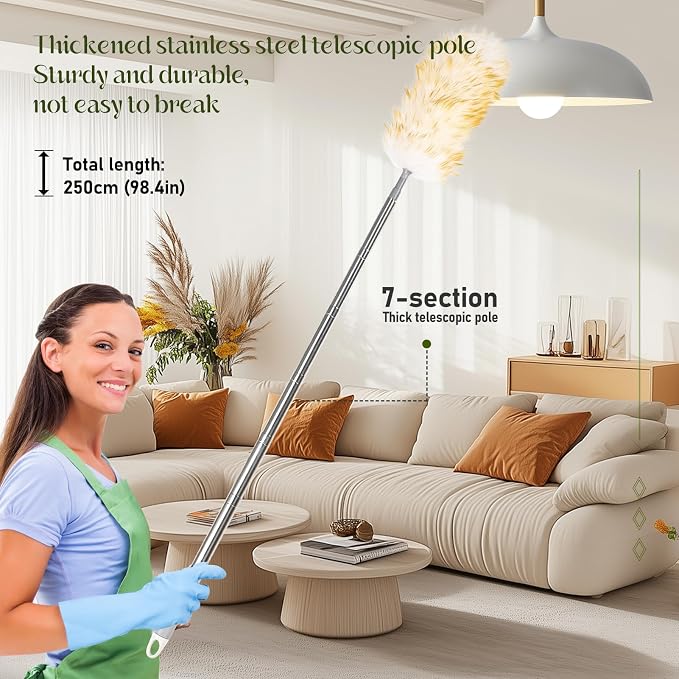 Lambswool Duster for Cleaning - Image 6