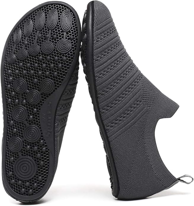 Adult Indoor House Slippers Socks Lightweight Non Slip Grip House Home Shoes - Image 3