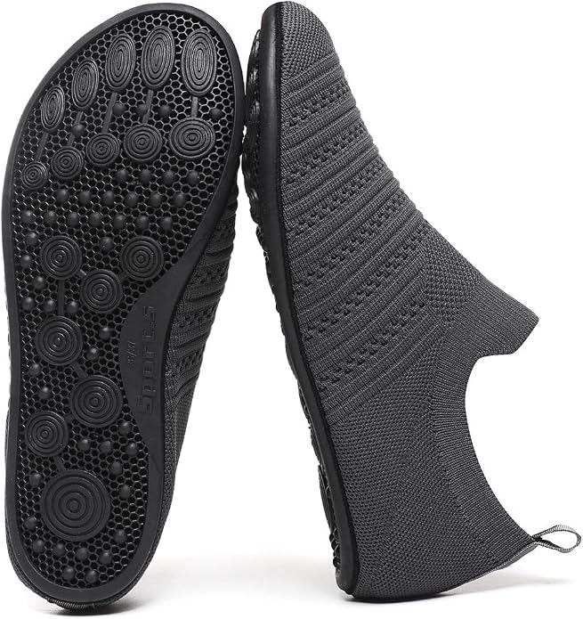 Adult Indoor House Slippers Socks Lightweight Non Slip Grip House Home Shoes - Image 3
