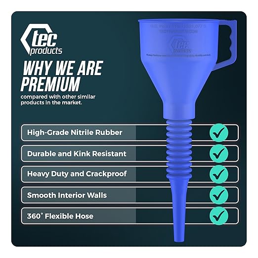 TEC Products FlexAll Long Flexible Funnel - Image 3