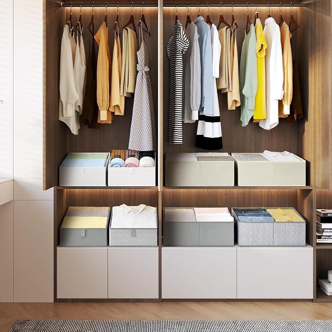 DIMJ Closet Storage Bins 8 Pack - Image 3