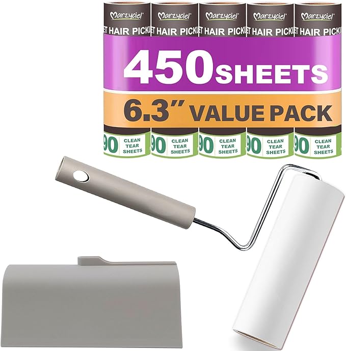 Extra Sticky Large Surface Lint Roller, 6.3'' Giant Lint Roller by Unknown