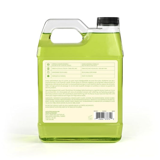 Cucina Fruits & Passion Hand Soap Refill – 1 Liter Lime Zest and Cypress – - Image 2