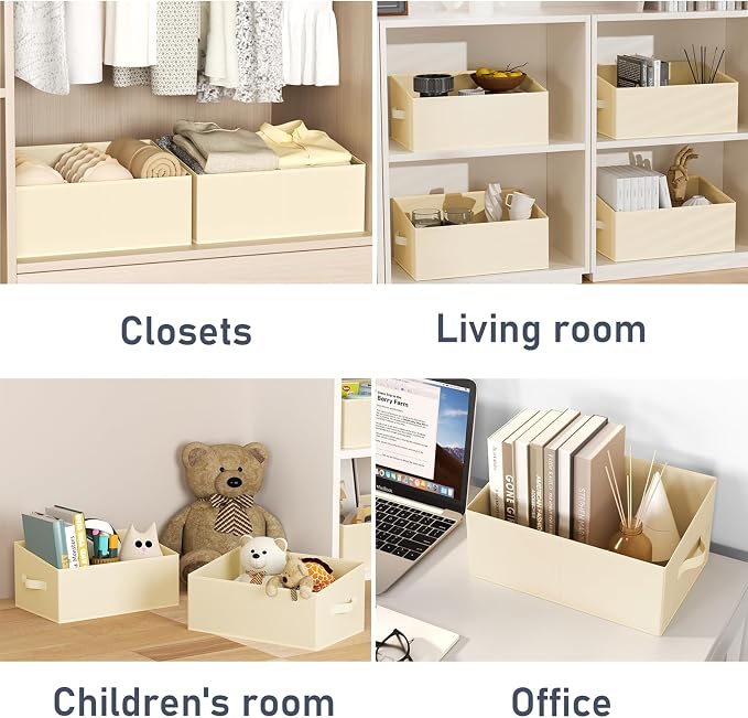 DIMJ Large Closet Storage Bins 8 Pack - Image 8