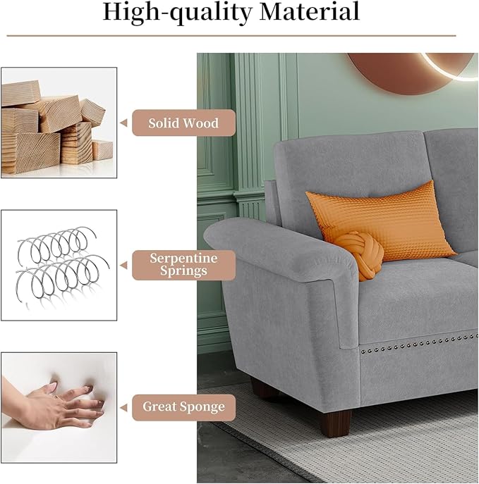 JAMFLY 108" Modular Sectional Sofa - Image 7