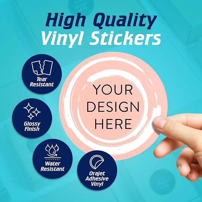 100 Custom Vinyl Stickers - Image 3