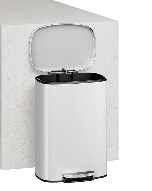 Garvee 13 Gallon / 50 Liter Metal Kitchen Trash Can - Image 6