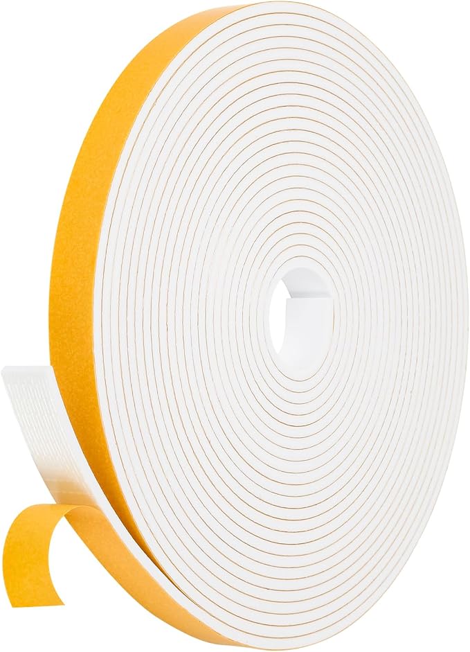 Weather Stripping Door Seal Strip, Strong Adhesive, Lightproof, Soundproof by Amzjjle