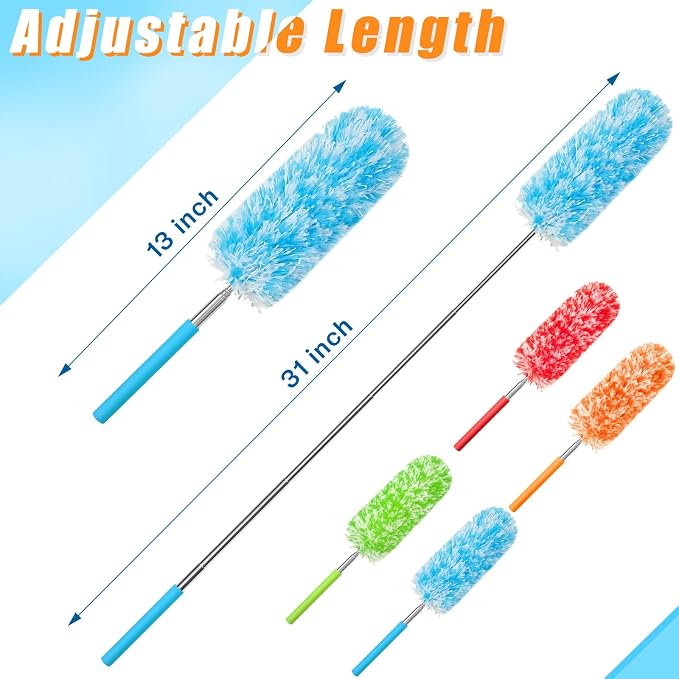 Tanlade 8 Pcs Microfiber Feather Duster - Image 2