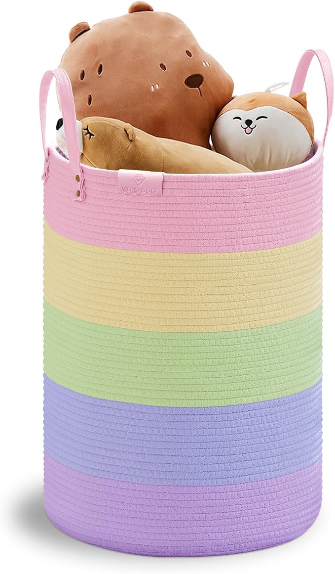 VIPOSCO Tall Laundry Basket, Large Dirty Clothes Hamper - Image 9