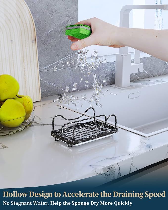 Consumest Sponge Holder for Kitchen Sink - Image 3