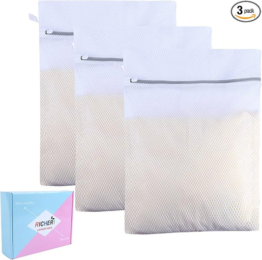 Mesh Laundry Bags, Mesh Wash Bags, Durable Mesh Structure by RICHERI
