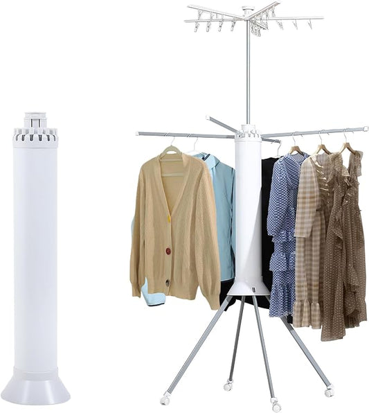 GCCSJ 4-Legged 2 Tier Folding Portable Octopus Style Clothes Drying Rack by GCCSJ