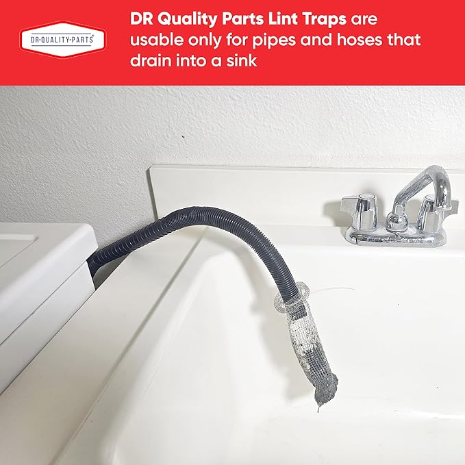 Washing Machine Lint Trap – Stainless Steel Hose Filter, Mesh Drain Catcher - Image 3