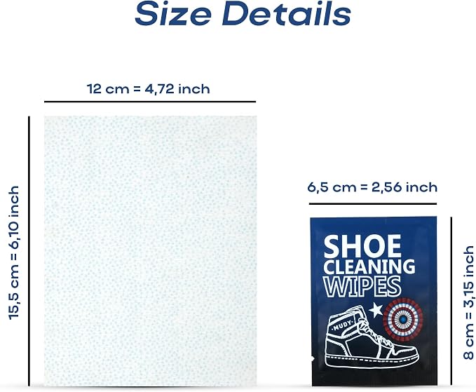 Sneaker Cleaner Wipes 35 Packs Suede Leather Tennis Quick Cleaning Disposable - Image 2