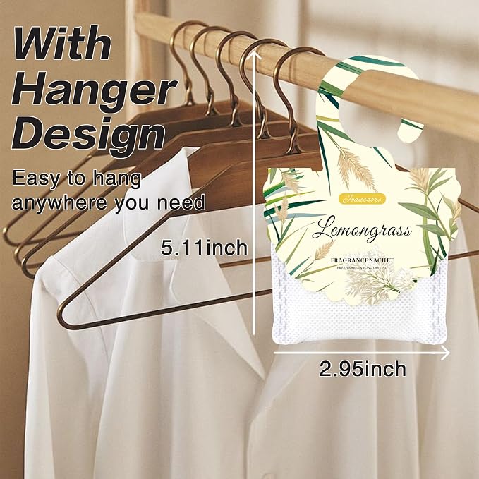 15 Packs Lemongrass Scented Sachets Bag - Image 5