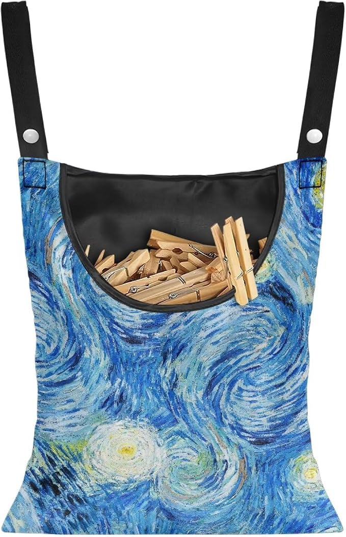 Clothes Pin Bag Clothespin Storage 14.5x12in by ZCFYGDX