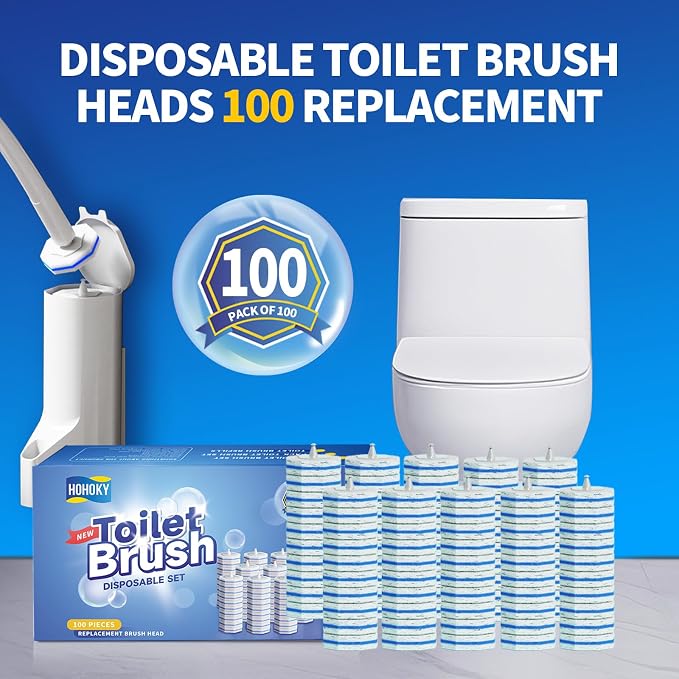 100pc Bulk Toilet Wand Refills - Image 2