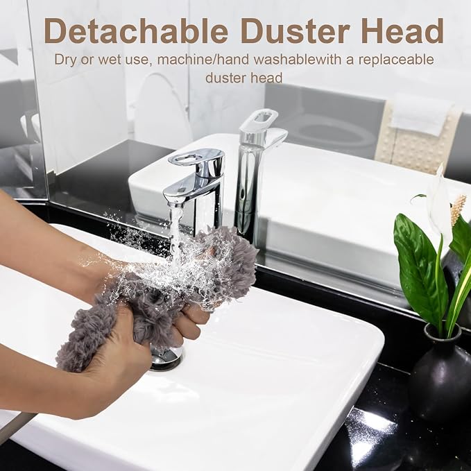 Microfiber Feather Duster Extendable Duster - Image 4