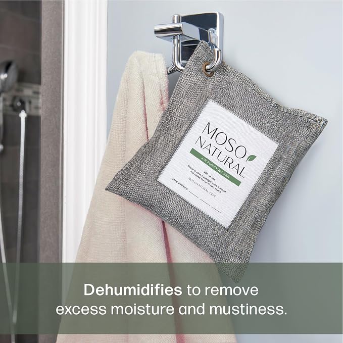 Moso Natural Air Purifying Bag 200g Bamboo Charcoal Odor Absorber - Image 8