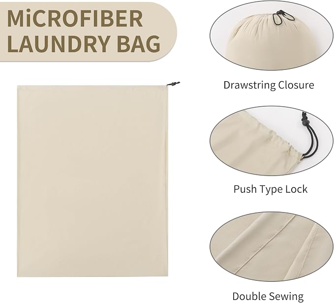 ZPECC Travel Laundry Bag 24 Pack, Bulk Extra Large Heavy Duty Bags, Durable - Image 3