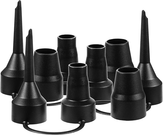 3 Pack Air Pump Nozzles 3 Size Inflatable Pumps Nozzle Head Plastic Pump by Unknown