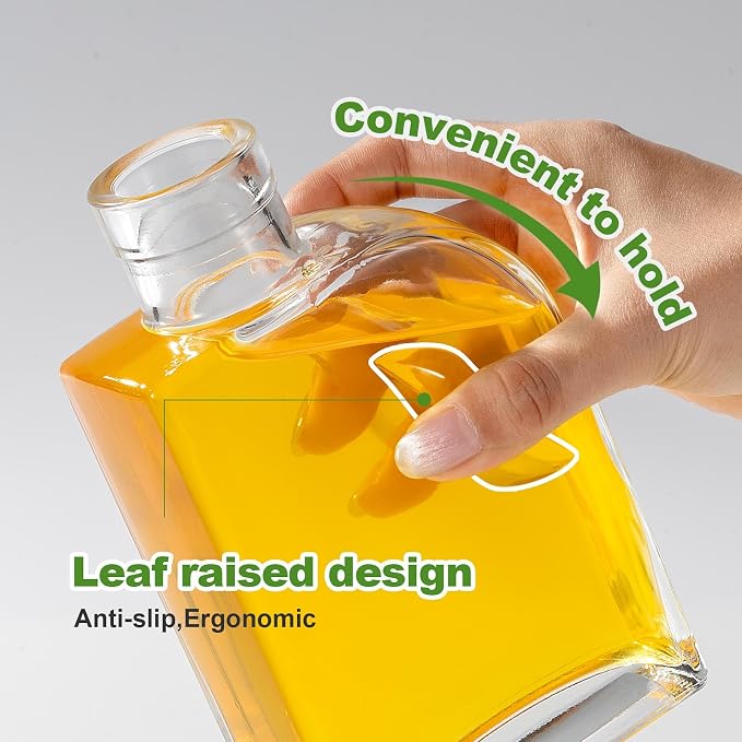Glass Olive Oil Dispenser Bottle - Image 3