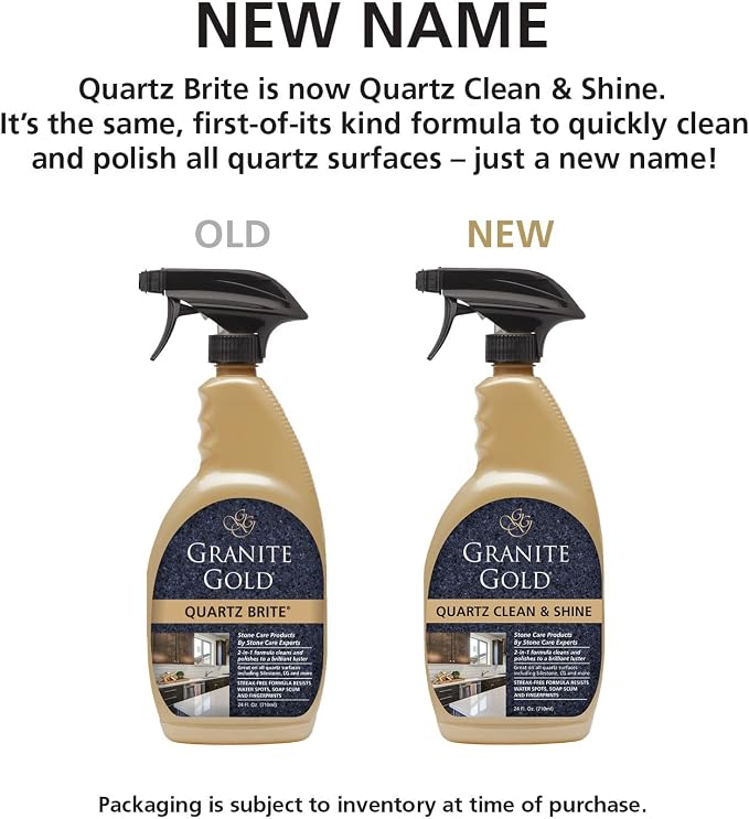 Granite Gold Quartz Clean & Shine Streak-Free Cleaner Deeps Cleans and Polishes - Image 3