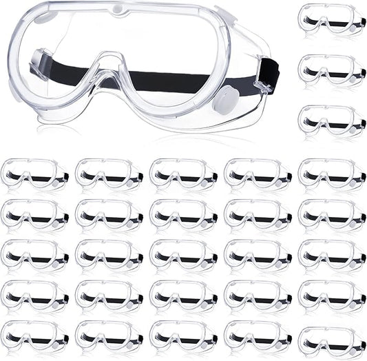 Yunsailing Protective Safety Goggles Lab Over Glasses Clear Anti Fog Eye by Yunsailing